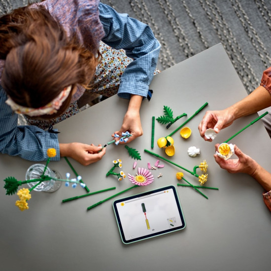 Klocki Botanicals 10347 Mały bukiet żółtych kwiatów 