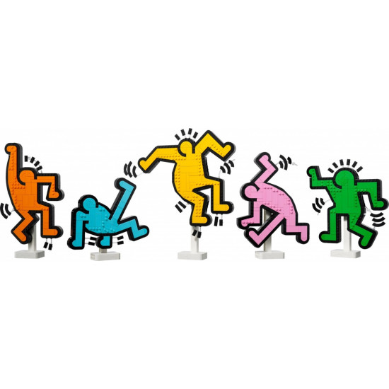 Klocki ART 31216 Keith Haring - tańczące postacie 