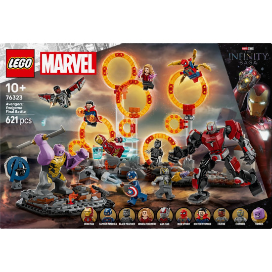 Klocki Super Heroes 76323 Avengers: Koniec gry - ostateczna bitwa 