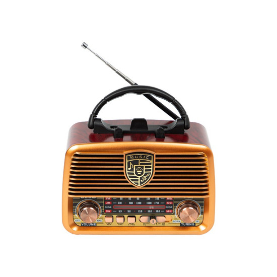Radio przenośne analogowe RA10 AM/FM solarne