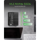 Obudowa IB-1917M-C32 NVMe USB 3.2 Gen 2x2,  20 Gbit/s 