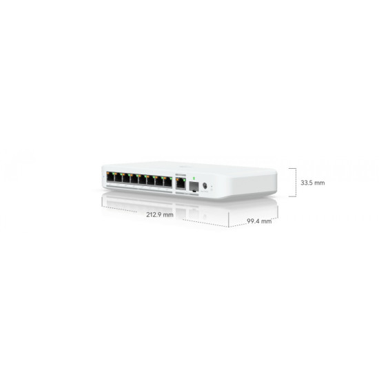 Przełącznik UniFi Switch 8 PoE USW-Flex-2.5G-8-PoE 