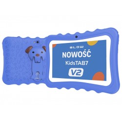 Tablet KidsTAB7 V2 4/32GB niebieskie etui kamera 2MP