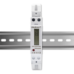 Jednofazowy elektroniczny licznik | miernik zużycia energii na  szynę DIN | 230V | 30A | LCD | 1P 