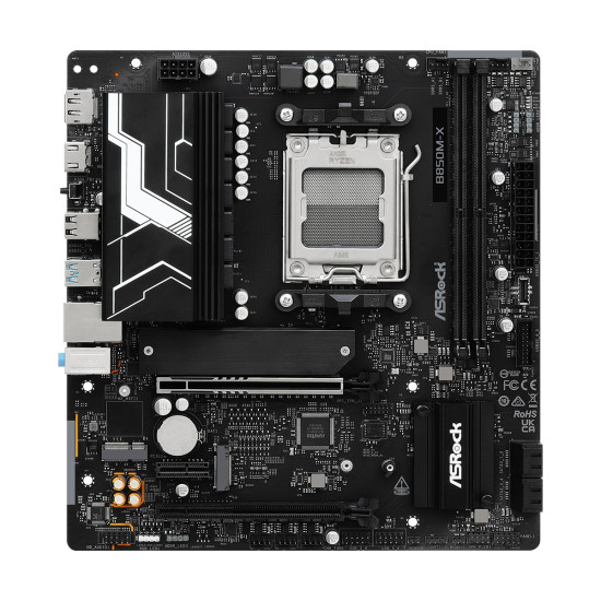 Płyta główna B850M-X R2.0 AM5 2DDR5 M.2 USBC mATX 