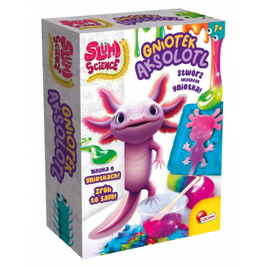 Zestaw Slumi Science - Gniotek Aksolotl