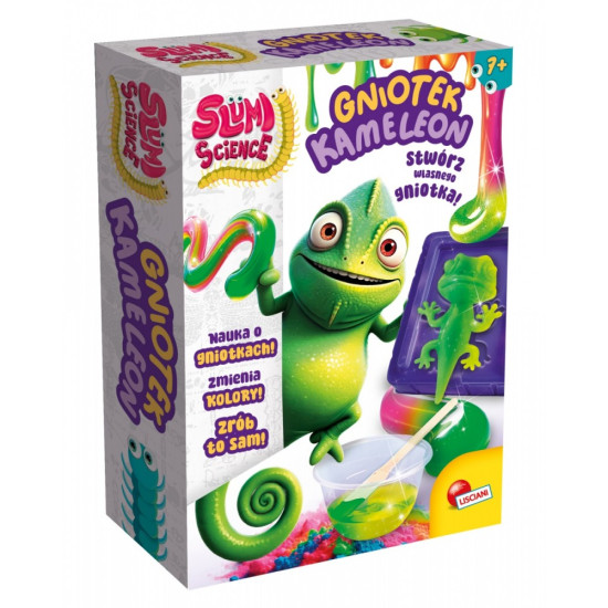 Zestaw Slumi Science - Gniotek Kameleon