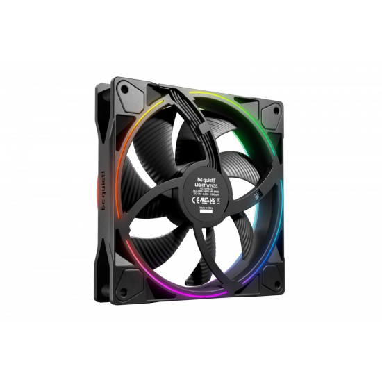 Wentylator Light Wings 140mm PWM Reverse czarny