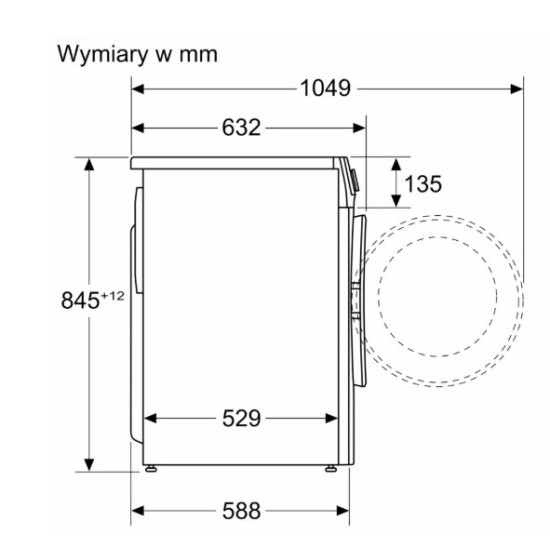 Pralka wolnostojąca WGE02201PL