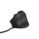 Mysz wertykalna CRAKE 2 PRO 128000DPI optyczna czarna