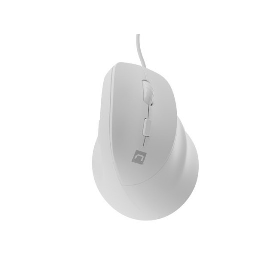 Mysz wertykalna NATEC CRAKE 2 PRO 128000DPI optyczna biała 