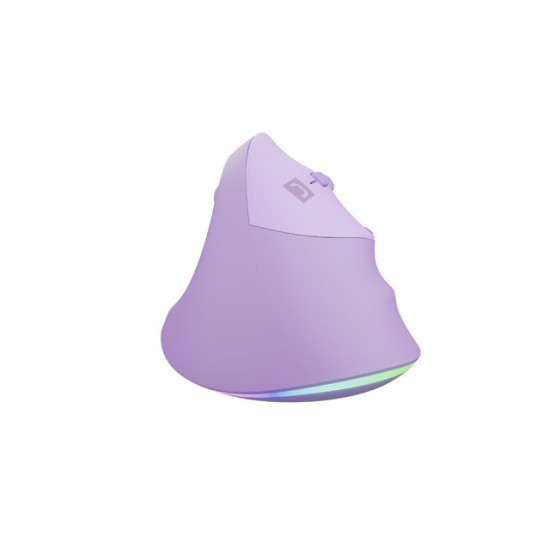 Mysz wertykalna NATEC CRAKE 2 PRO 128000DPI optyczna lawendowa 