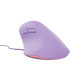 Mysz wertykalna NATEC CRAKE 2 PRO 128000DPI optyczna lawendowa 