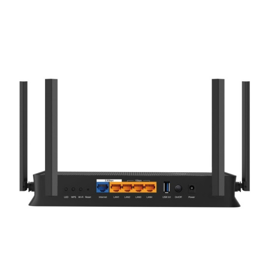 Router 	Archer BE3600 DualBand Wi-Fi 7                           SPEED: 688 Mbps at 2.4 GHz + 2882 Mbps at 5 GHz            