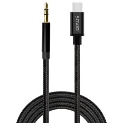 Kabel USB-C do mini-Jack 1m CL-187