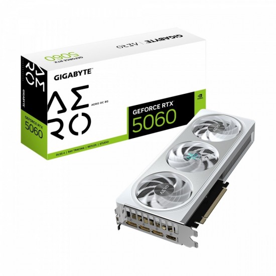 Karta graficzna GeForce RTX 5060 AERO OC 8G GDDR7 3DP/HDMI