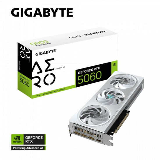 Karta graficzna GeForce RTX 5060 AERO OC 8G GDDR7 3DP/HDMI