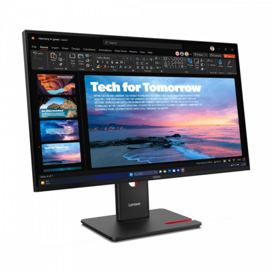 Monitor 27 cali ThinkVision T27QD-40 WLED LCD 64AAGAT2EU