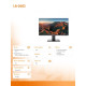 Monitor 23.8 cala LA-2403 IPS FHD 100Hz HDMI DP VGA