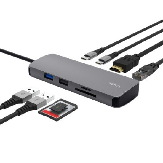 Adapter DALYX 8-IN-1 Multiport 