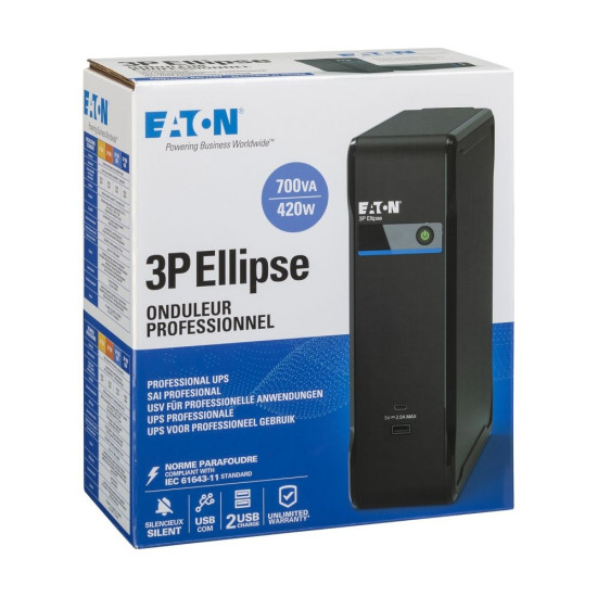 Zasilacz awaryjny 3P Ellipse 700 USB IEC  3P700UI 