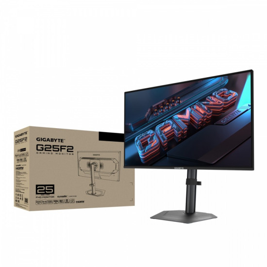 Monitor 25 cali AORS G25F2 EK IPS/FHD/200Hz/2HDMI/DP 