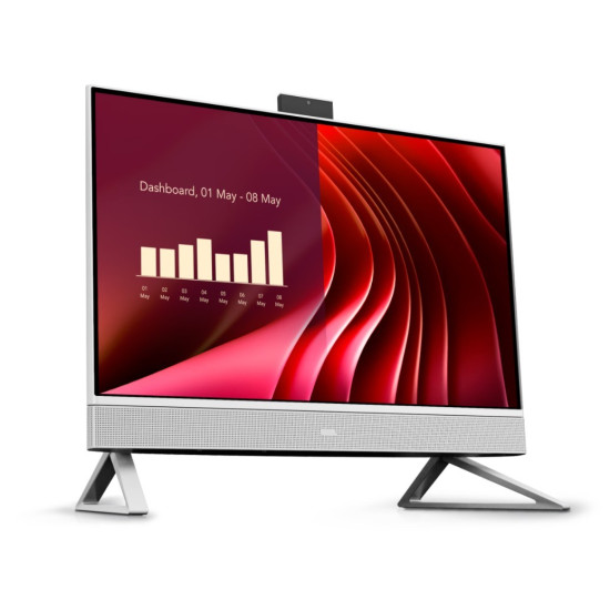 Komputer Dell 24 All-in-One EC24250 Win11Pro CORE 7-150U/16GB/1TB/23.8 FHD/Intel Graphics/Cam/WLAN + BT/Backlit Kb/ 3Y ProSupport