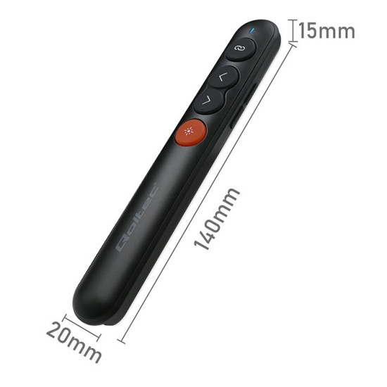 Laserowy wskaźnik/Prezenter 4w1/USB 3.0/2.4GHz/30m