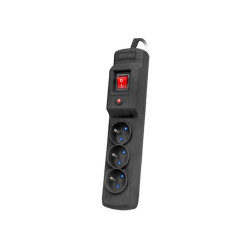 Listwa zasilająca 3m multi 3M czarna M3/30/CZ 