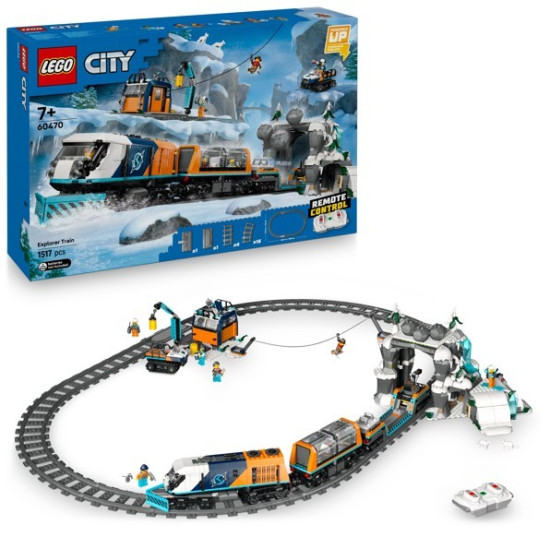 Klocki City 60470 Ekspres polarny arktycznych odkrywców 