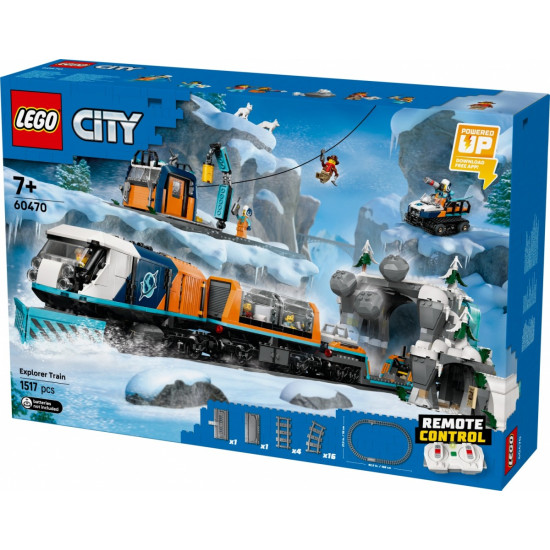 Klocki City 60470 Ekspres polarny arktycznych odkrywców 
