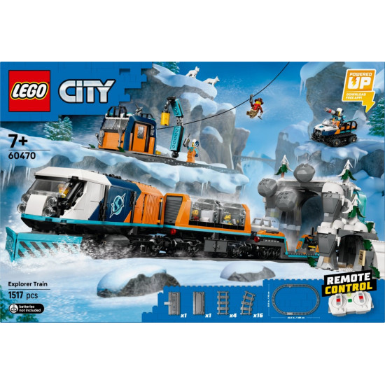 Klocki City 60470 Ekspres polarny arktycznych odkrywców 