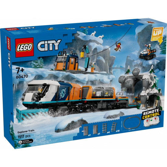 Klocki City 60470 Ekspres polarny arktycznych odkrywców 