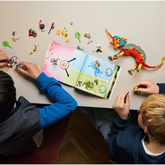 Klocki DREAMZzz 71492 Ognisty kameleon Mateo 