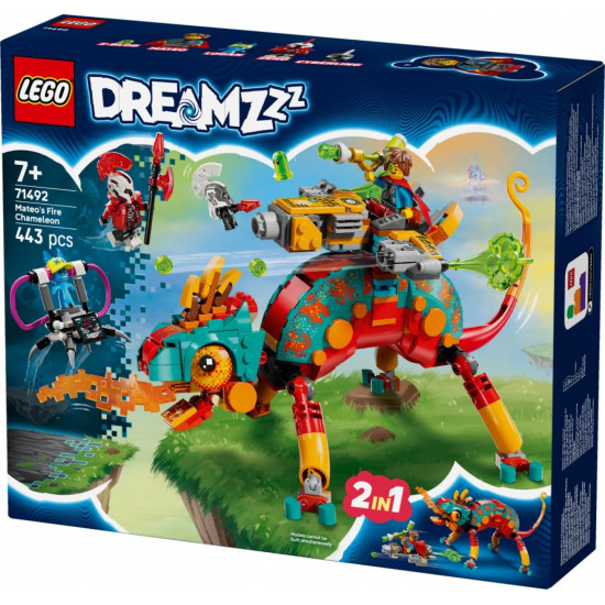 Klocki DREAMZzz 71492 Ognisty kameleon Mateo 