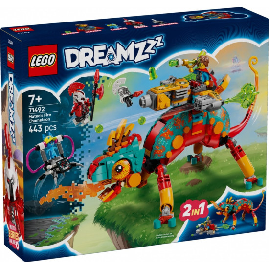 Klocki DREAMZzz 71492 Ognisty kameleon Mateo 