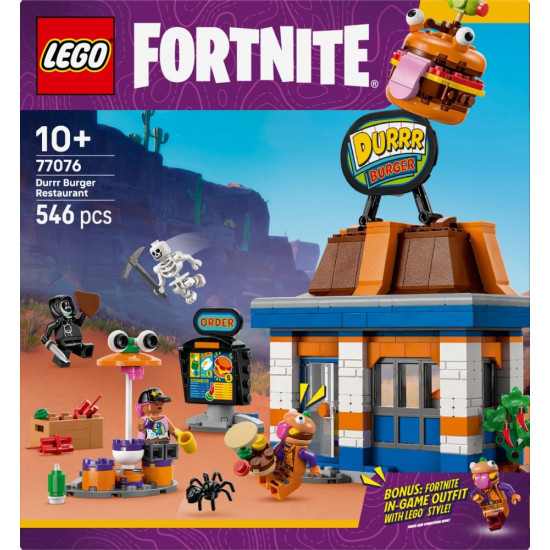 Klocki Fotnite 77076 Restauracja Durrr Burgerownia 