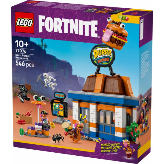 Klocki Fotnite 77076 Restauracja Durrr Burgerownia 