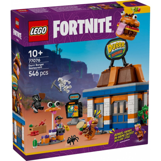 Klocki Fotnite 77076 Restauracja Durrr Burgerownia 