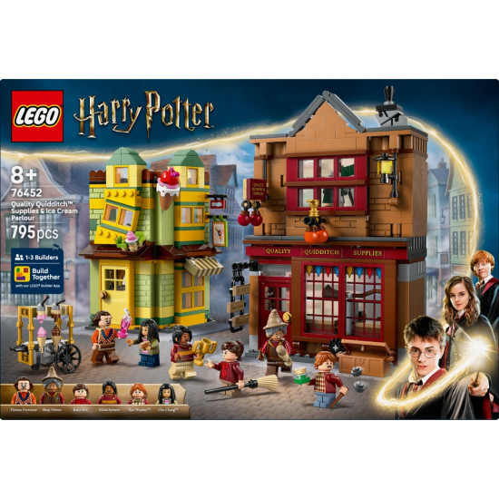 Klocki Harry Potter 76452 Markowy sprzęt do quidditcha i lodziarnia 