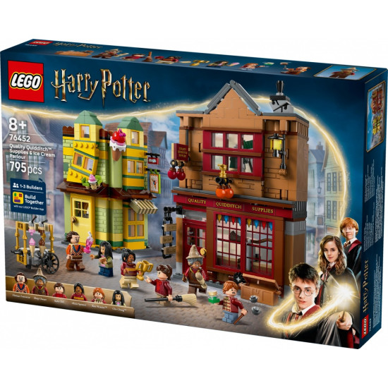Klocki Harry Potter 76452 Markowy sprzęt do quidditcha i lodziarnia 