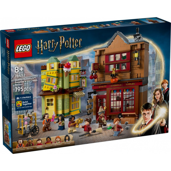 Klocki Harry Potter 76452 Markowy sprzęt do quidditcha i lodziarnia 