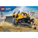 Klocki City 60466 Żółty buldożer z ładowarką