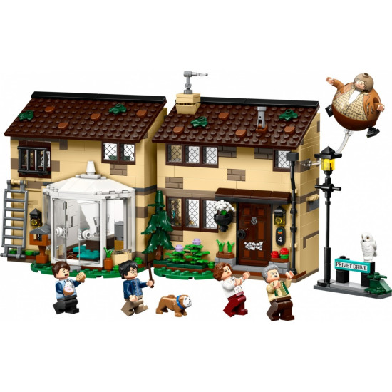 Klocki Harry Potter 76451 Privet Drive: Wizyta ciotki Marge 