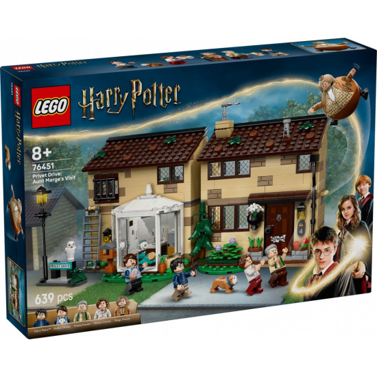 Klocki Harry Potter 76451 Privet Drive: Wizyta ciotki Marge 