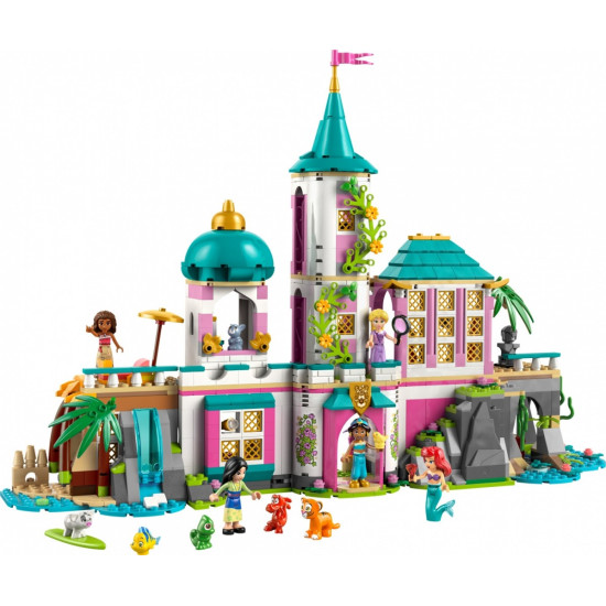 Klocki Disney 43267 Zamek księżniczek i królewskie zwierzaki 