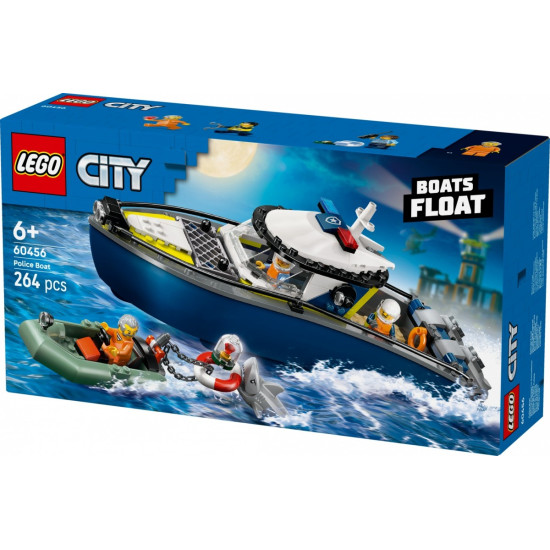 Klocki City 60456 Pościg łodzią policyjną