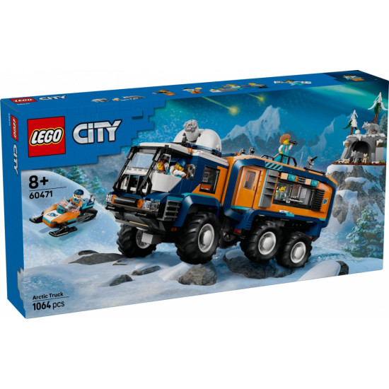 Klocki City 60471 Ciężarówka z laboratorium arktycznej odkrywczyni 