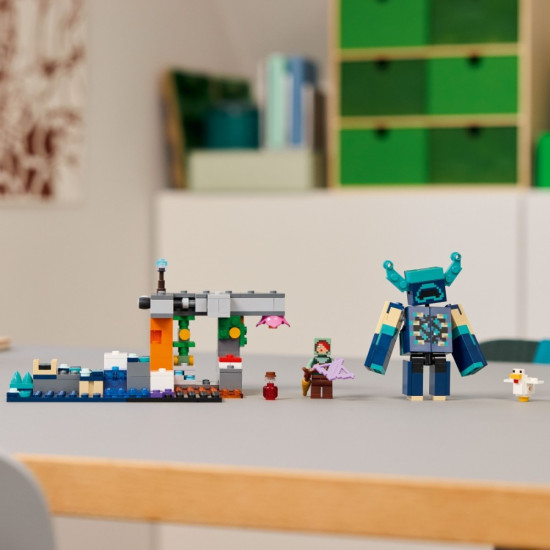 Klocki Minecraft 21274 Spotkanie ze strażnikiem 