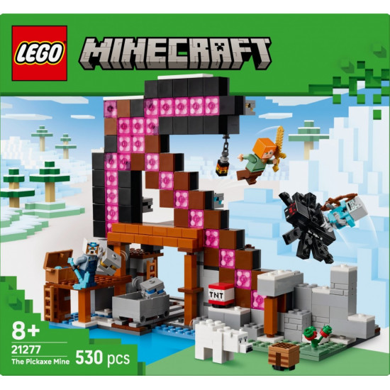 Klocki Minecraft 21277 Kilofowa kopalnia 